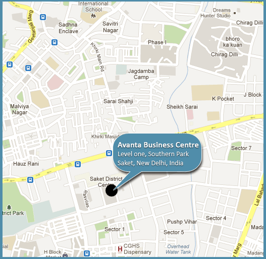 Avanta Business Centre in Saket, New Delhi