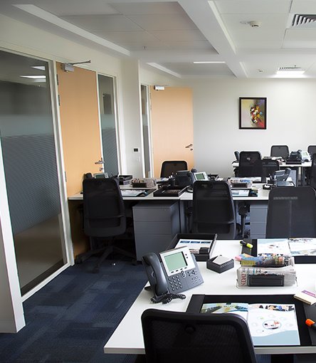 Why do established businesses opt for serviced offices in India