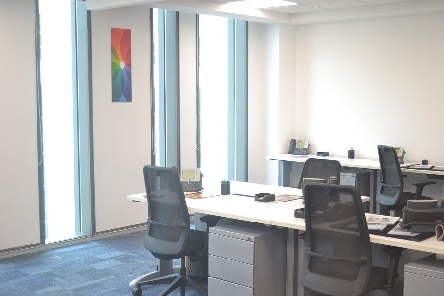 When is a business ready for a new office space in Delhi?